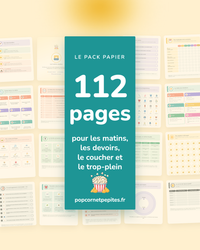 Le pack papier Popcorn & Pépites